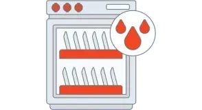 Wyciek wody ze zmywarki